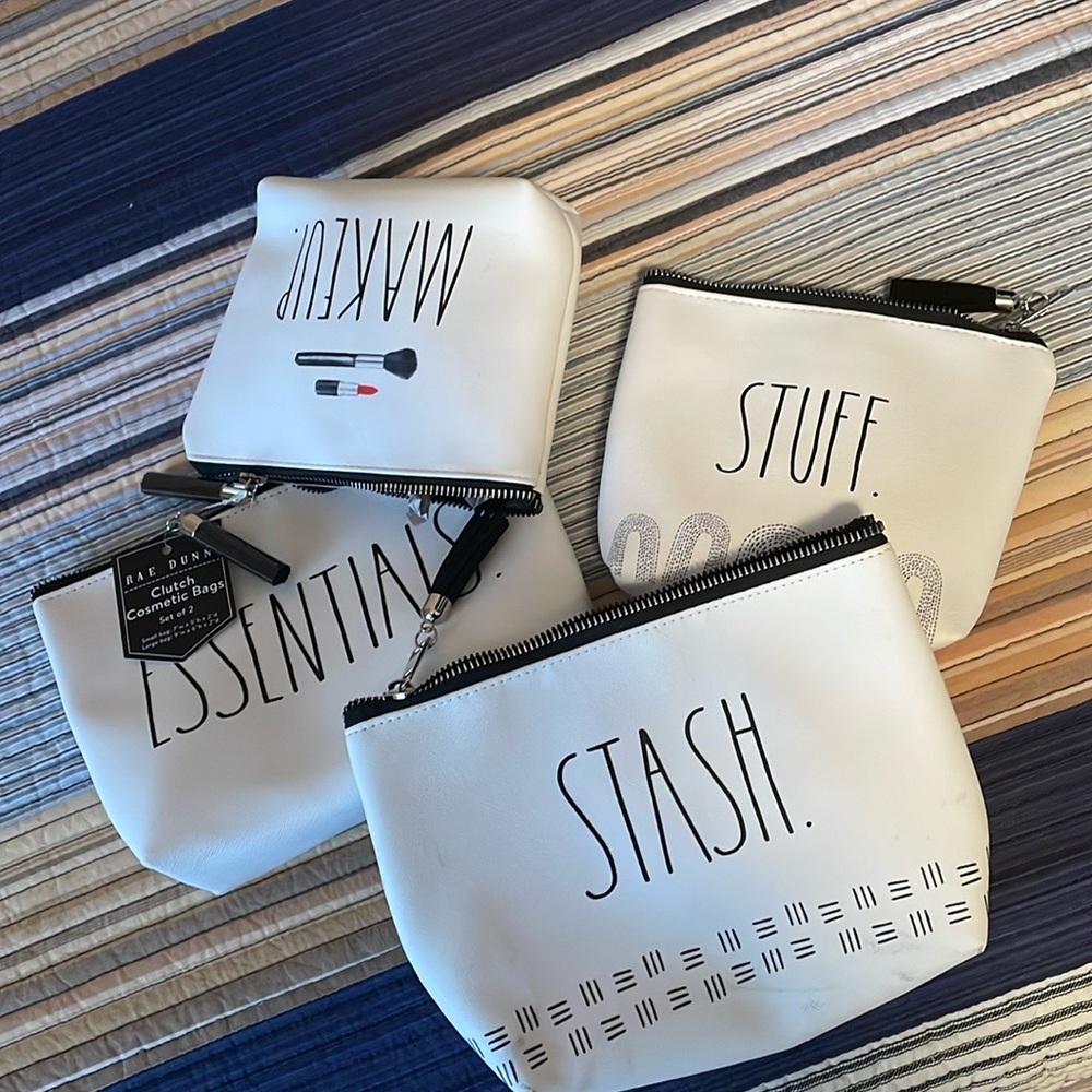 Rae Dunn Cosmetics Bags